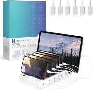 Portable Charging Station for Phones, Tablets and more